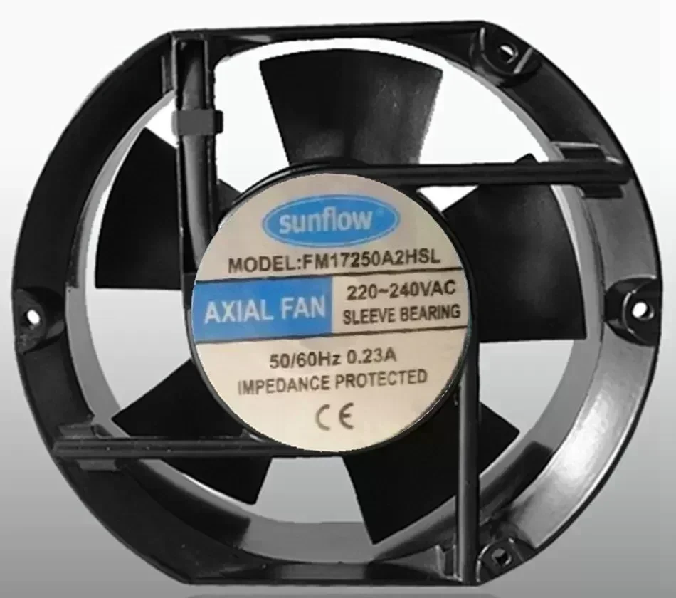 AC17250A2HSL round high temperature resistant 220V AC cooling fans