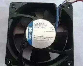 Ebmpapst 4114N/2H7A 24V 3.8A 90W fan 120*120*38mm