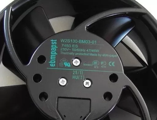 New original ebmpapst Blowers W2S130-BM03-01 7450ES temperature fan - Image 4