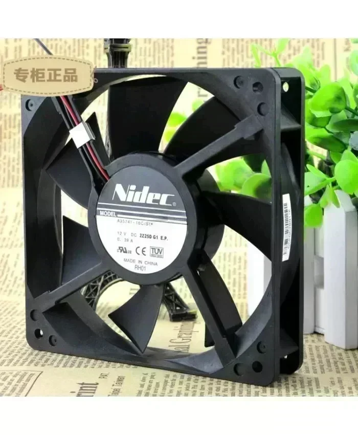 Original NIDEC A35741-16CIS1 12V 0.39A Fan