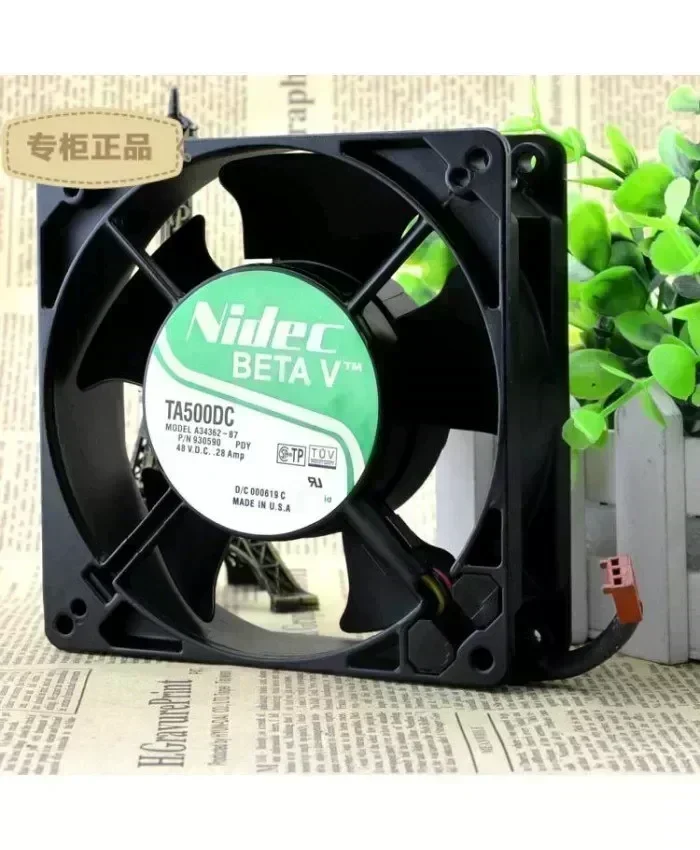 Original Nidec A34362-87 48V 0.28A 12738 Fan