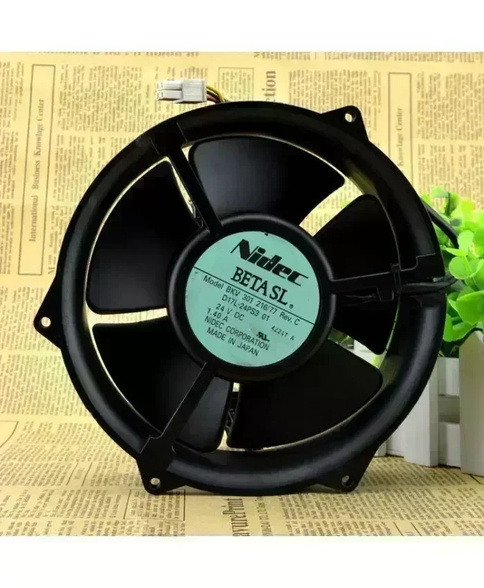Original NIDEC BKV 301216 24V 1.40A Server Fan