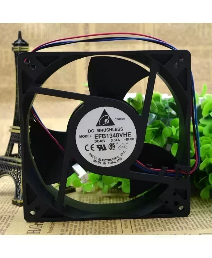 Original DELTA EFB1348VHE 127*127*38MM 48V 0.54A fans