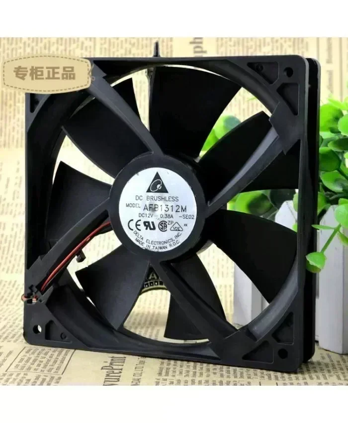 Original DELTA AFB1312M 13525 12V 0.38A 2P fans