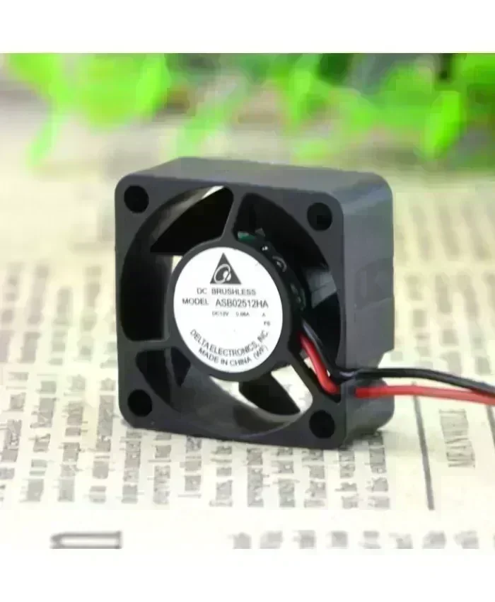 Original DELTA ASB02512HA 12V 0.06A 2 lines 2.5cm fans
