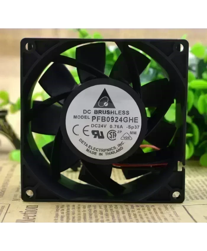 Original DELTA PFB0924GHE 24V 0.76A 9CM fan
