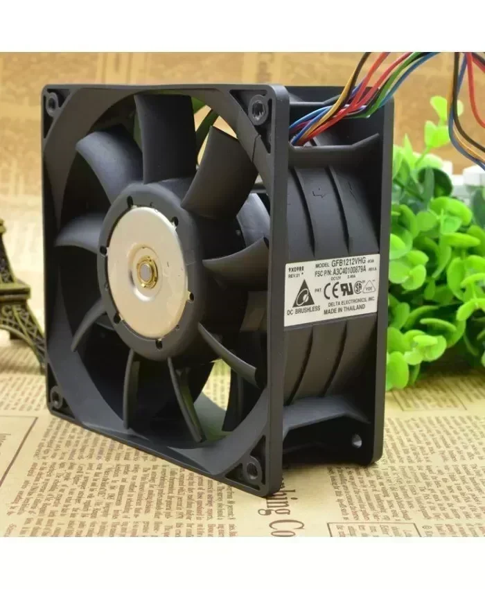 Original DELTA 12V 3.40A GFB1212VHG FTS:A3C40100879A fans