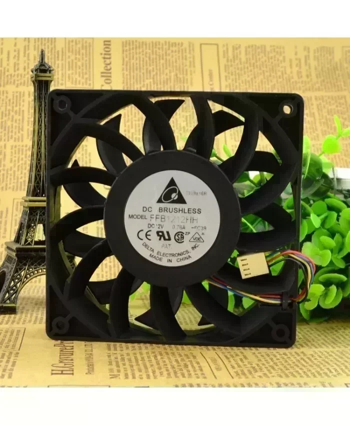 Original DELTA FFB1212HH 12CM 12V 0.78A cooling fans