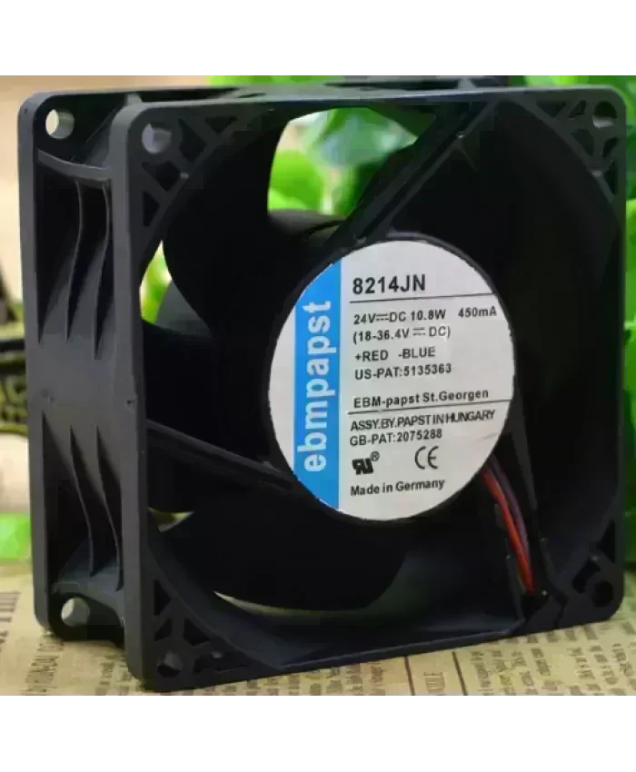 Original ebmpapst 8214JN 24V 10.8W 8038 fan