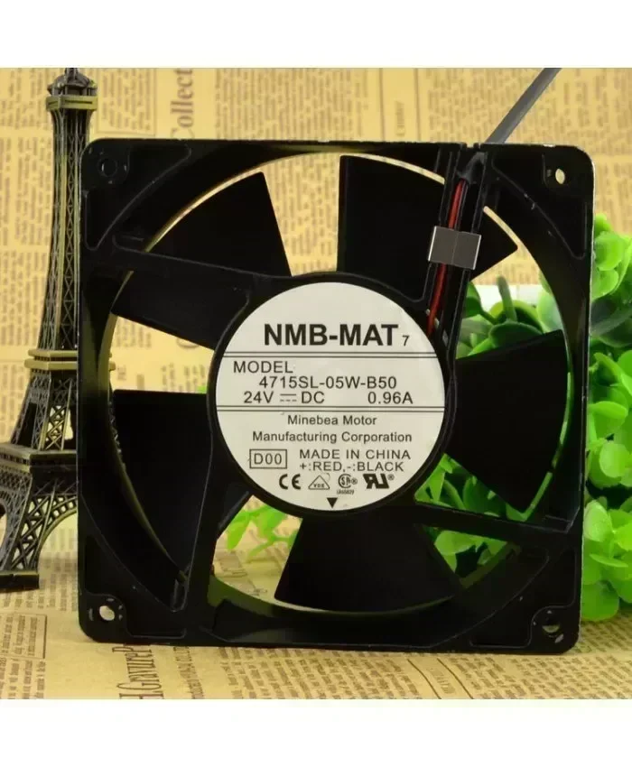 Original NMB 4715SL-05W-B50 24V 0.96A 12CM control speed fan