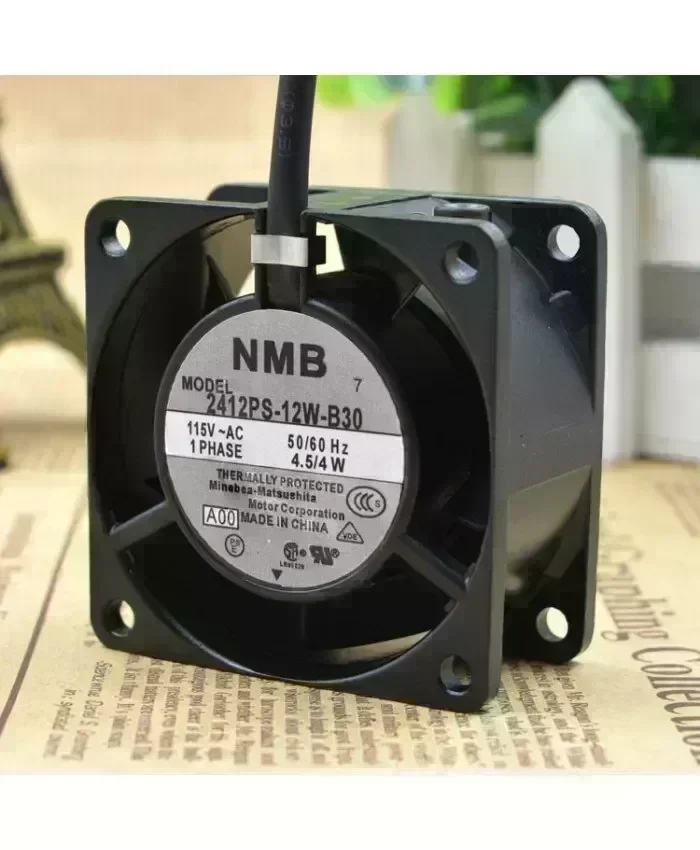 Original NMB 6CM 6028 115V 2412PS-12W-B30 server fan