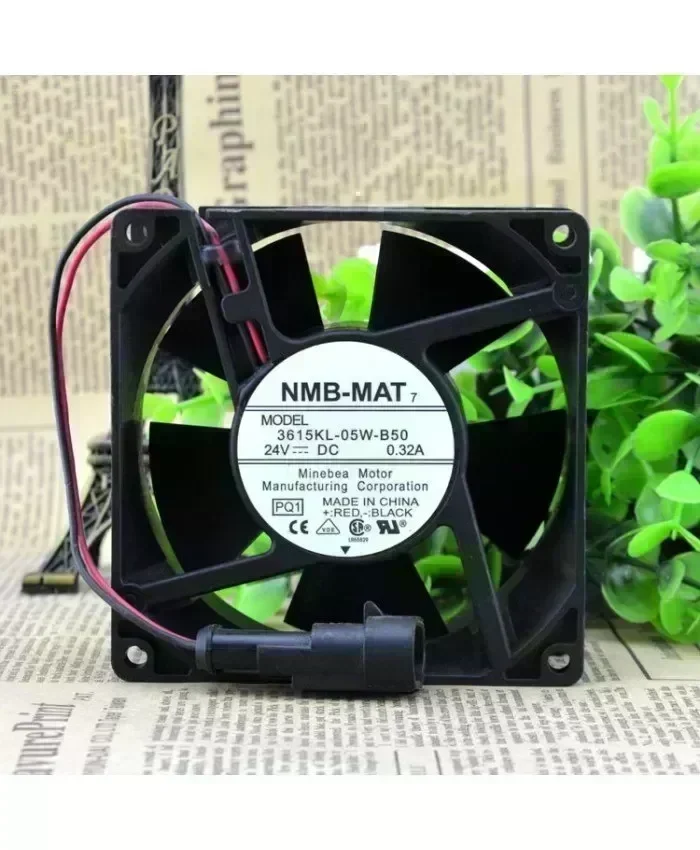 Original NMB-MAT 3615KL-05W-B50 ACS800 DC 24V 0.32A fan