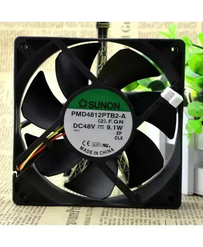 Original Sunon PMD4812PTB2-A DC48V 120X25MM 150.0CFM Fan