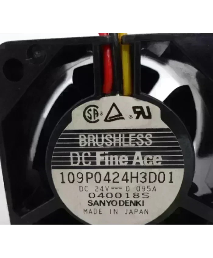 Original Sanyo 109P0424H3D01 24V fans