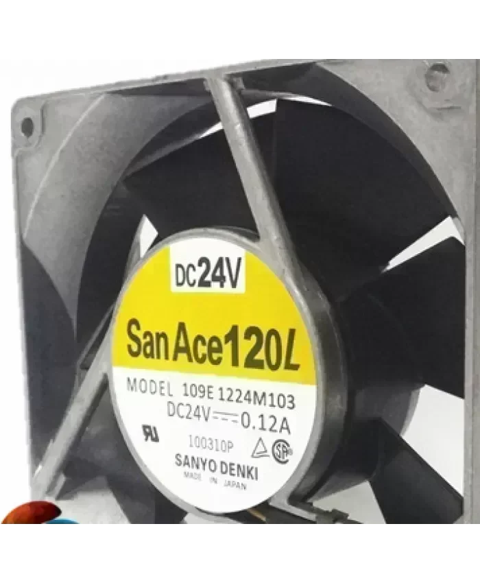 Original SANYO 109E1224M103 120*120*38MM 24V 0.12A fan