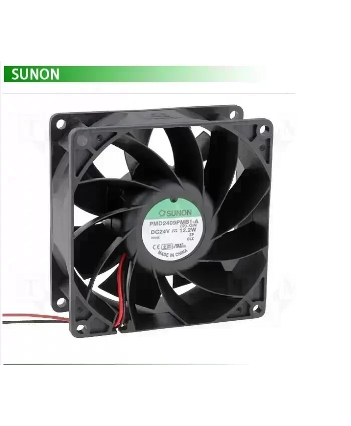 Original SUNON PMD2409PMB1-A DC24V 12.2W 92*92*38MM fan