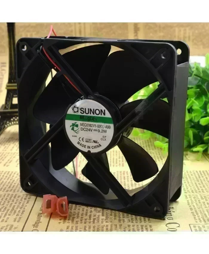 Original SUNON FANS MEC0382V1-000U-A99 12038 24v 9.2w