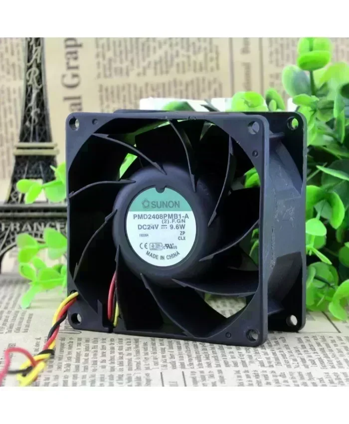 Original SUNON PMD2408PMB1-A DC24V 9.6W 8CM Fan