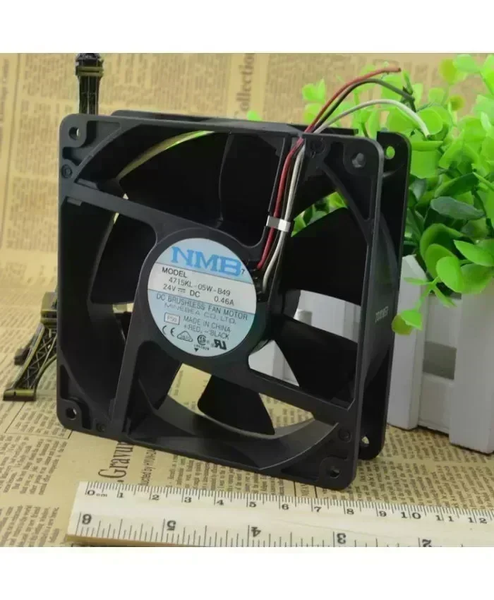 Original NMB-MAT 4715KL-05W-B49 DC24V 0.46A cooling fan