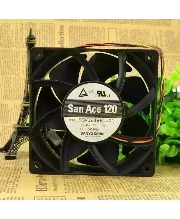 SANYO 9GV1248P1J01 48V 0.75A SANACE120 server fan