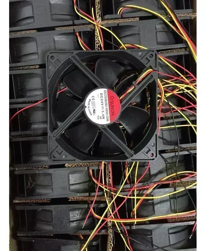 Sunon 3-wire fan EEC0382B2-0000-G99 24V 5.4W