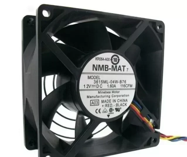 NMB-MAT Dell Model 3615ML-04W-B76 PE1900 2900 Cooling Fan