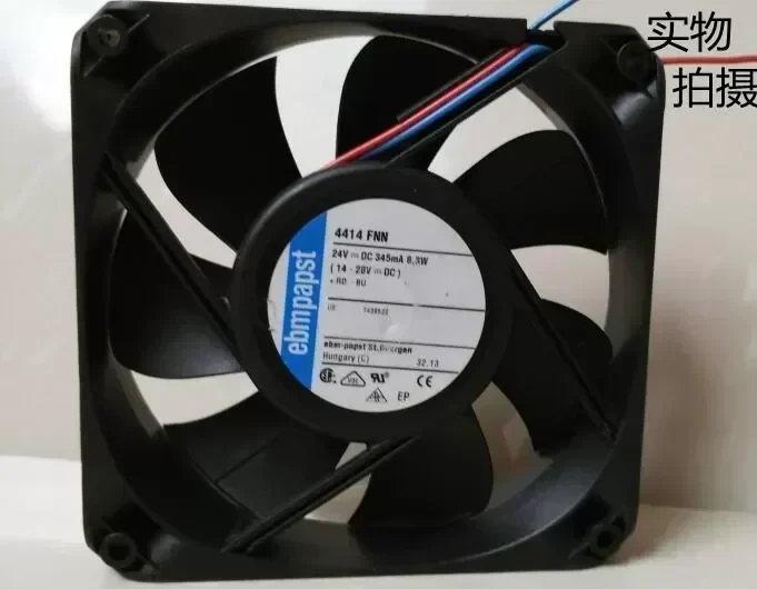 Original Ebmpapst 4414FNN 119X25.4MM 24V fan