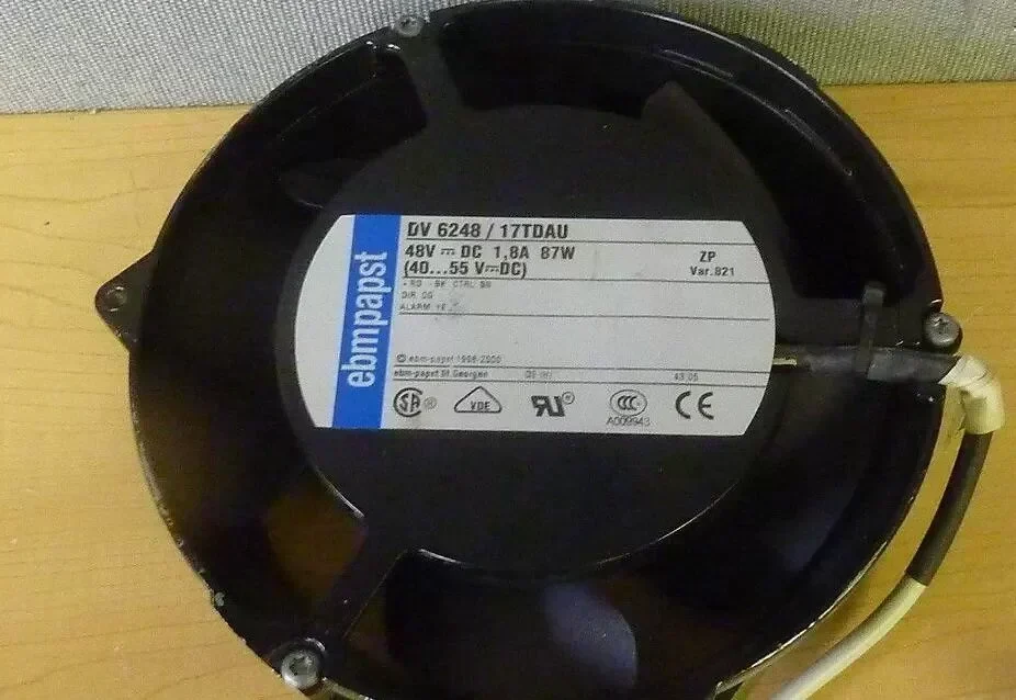 Original Ebmpapst DV6248/17TDAU DC 48V 87W 4 lines cooling fan