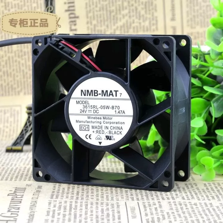 NMB 615RL-05W-B70-E00 24VDC 92X38.4MM 7200RPM cooling fan