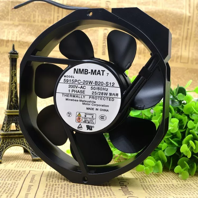 NEW NMB 5915PC-20W-B20-S12 17238 200V cooling fan