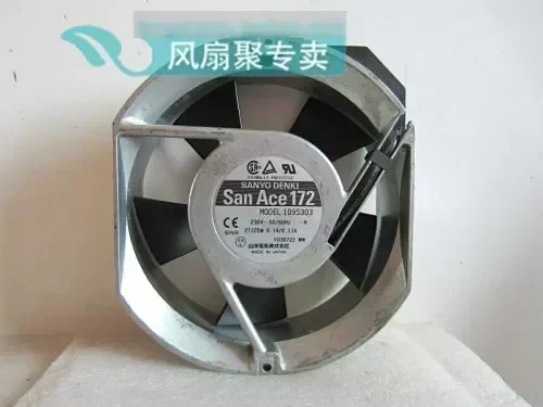 Original SANYO 109S303 17cm 17251 230V drive aluminum frame cooling fan