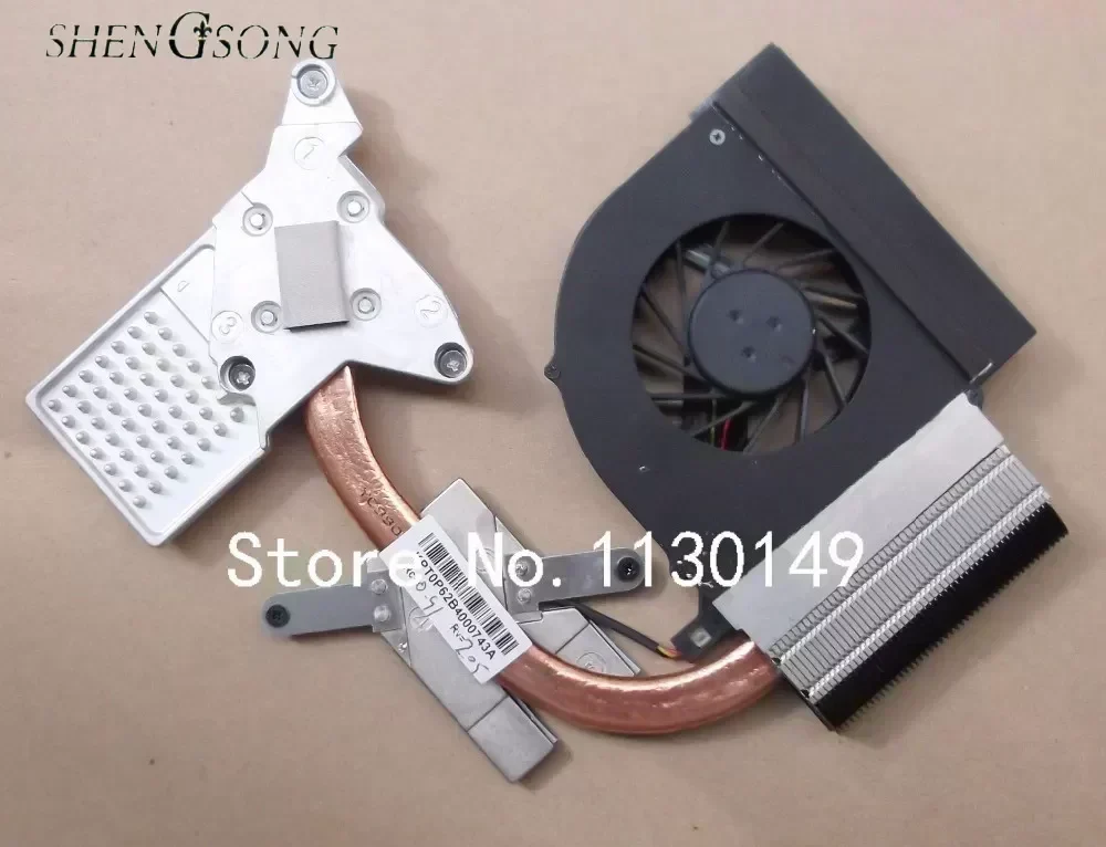 Free Shipping Brand New CPU Cooling Fan for HP Compaq CQ61 g61 534684-001 with Heatsink-- CPU Cooler Fan 531220-001