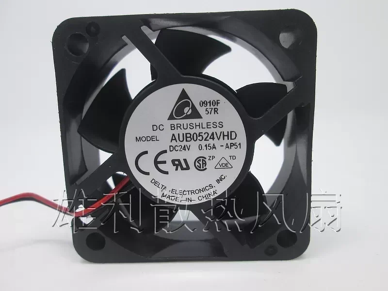 Free Delivery.AUB0524VHD 5020 24V 0.15A Inverter fan 5CM