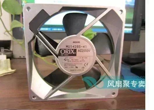 New Oriental ORIX MU1428S-41 AC200V 13.5/12W 14cm 140*140*28MM industrial cooling fan