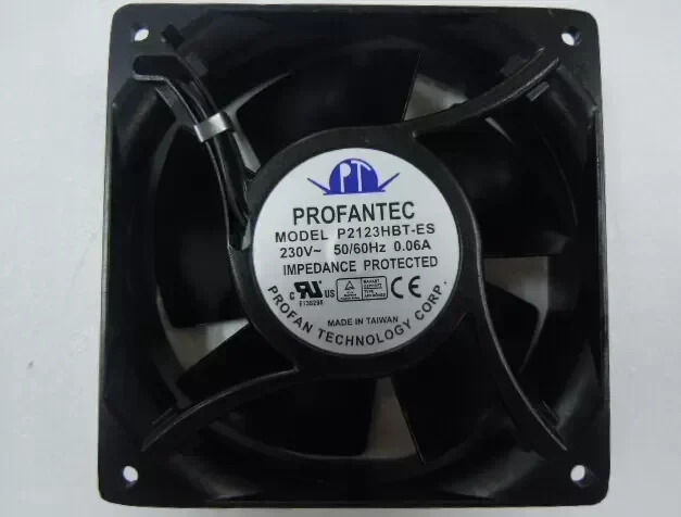 For Hong P2123HBT-ES 120*120*38 220V cabinet fan high temperature fan