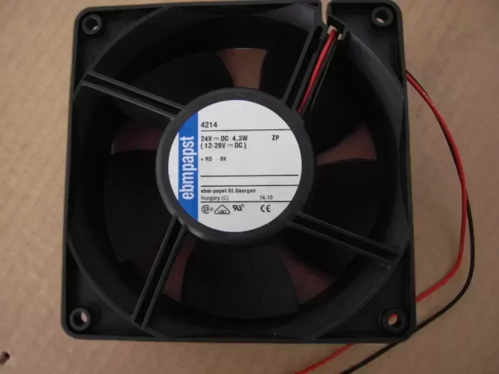 New Original ebmpapst 4214 4.3W DC24V 120*38MM cooling fan