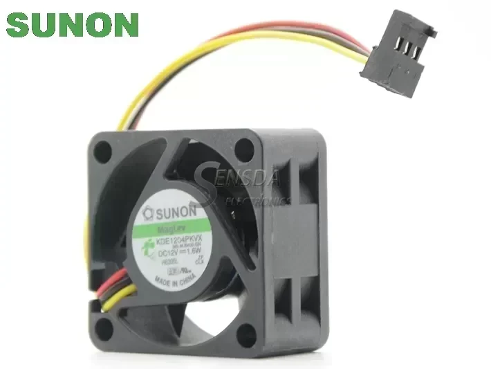 Original Sunon KDE1204PKVX 4020 12V 1.6W for 2950 fan switch server inverter cooling fan