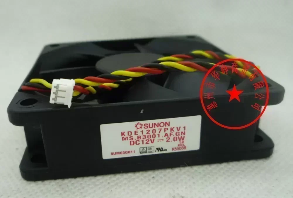 SUNON 7cm 7020 12v 2.0w KDE1207PKV1 Cooling fan B3001.AF.GN