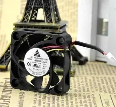The original Delta 12V 0.10A 40*40*10 4CM 3 lines radiating device fan ASB0412MA