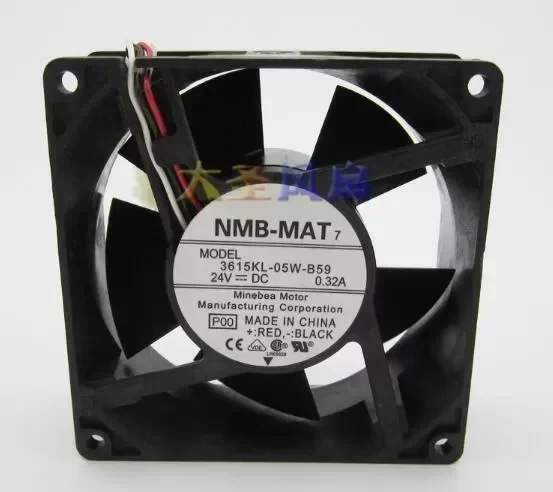 Wholesale: original NMB 9038 3615KL-05W-B59 DC24V 0.32A 3 line inverter fan