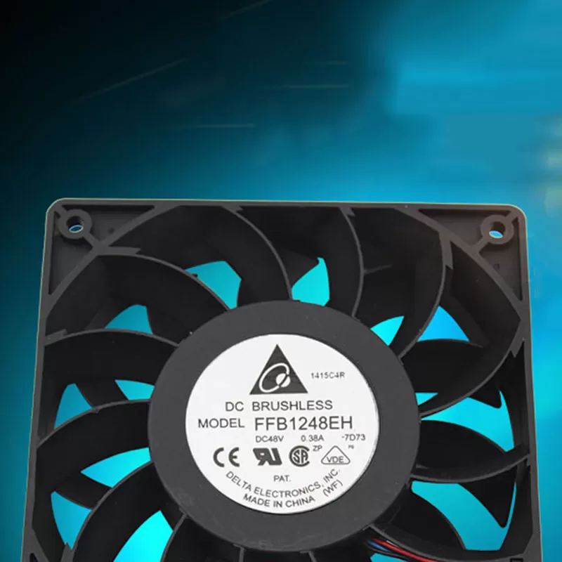 For Delta FFB1248EH 12025 48V 0.38A Four-wire PWM speed cooling fan
