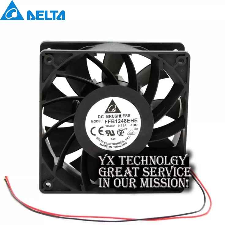 120*120*38MM FFB1248EHE-FOO 12038 48V 0.75A double ball converter fan