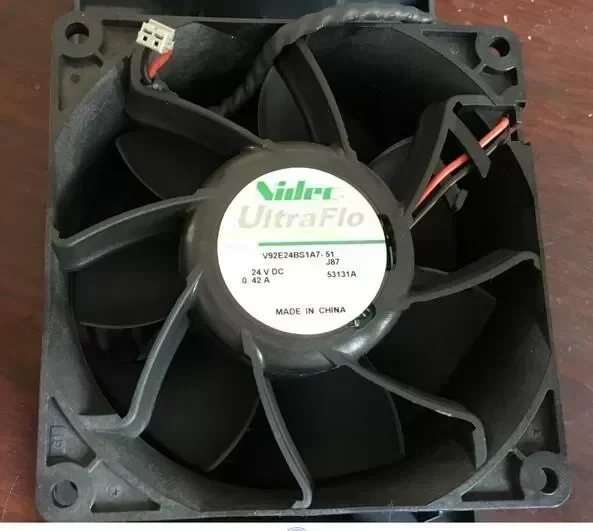 Nidec V92E24BS1A7-51 9cm DC 24V 0.42A 9238 Genuine Original 2 Wire Converter Cooling Fan