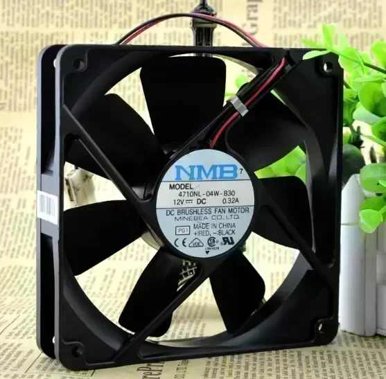 NMB 4710NL-04W-B30 12V 0.36A  2wire double ball fan