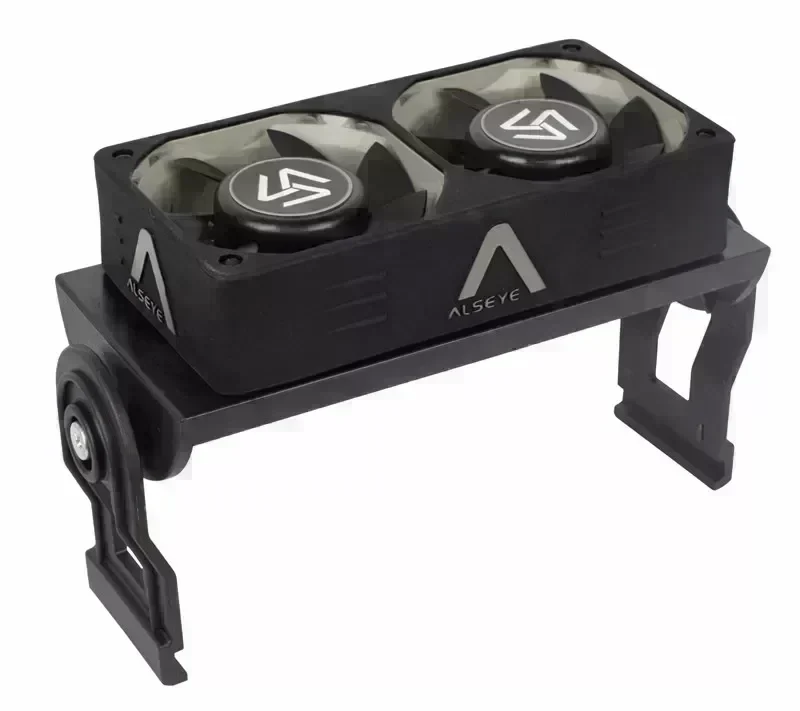 RAM cooler cooling fan ram memory cooler with dual 60mm fan PWM 1500-4000RPM radiator for DDR2/3/4/5 cooling for ALSEYE