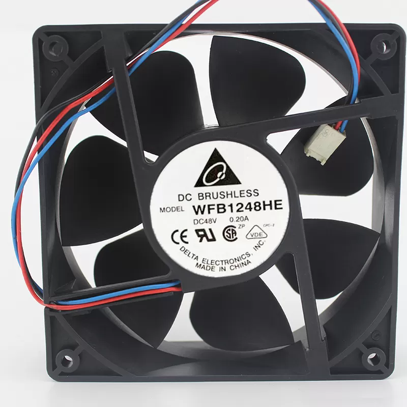 WFB1248HE for Delta 120 * 120 * 38mm 48V 0.20A DC fan chassis fan cabinet fan