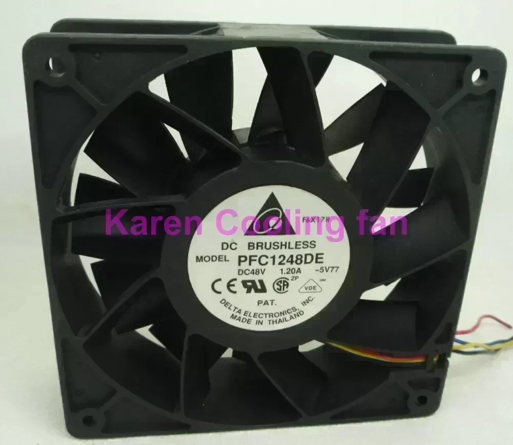 DELTA 12CM PFC1248DE PFB1248UHE 12038 48V 1.2A 4WIER Cooling fan