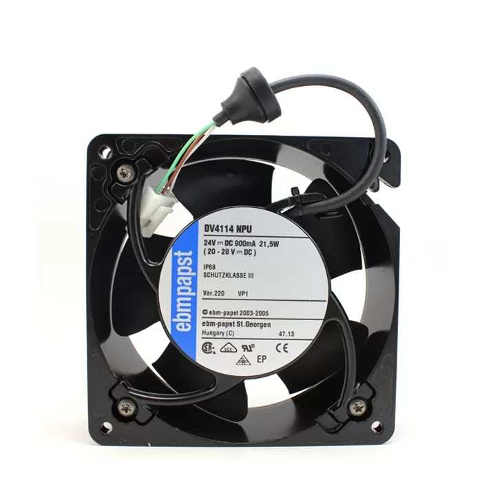 New original DV4114NPU 12038 24V 0.9A waterproof fan axial machine