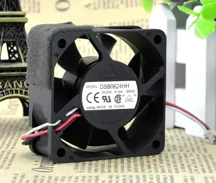 Delta 6CM 6025 24V 0.14A DSB0624HH ultra quiet inverter industrial cooling fan