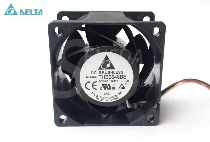new Delta THB0648BE 6CM 6038 48V 0.41A 4 wire PWM server fans